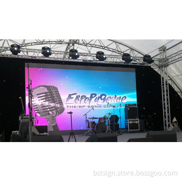 P6.67mm Waterproof Outdoor Rental Full Color LED Screen